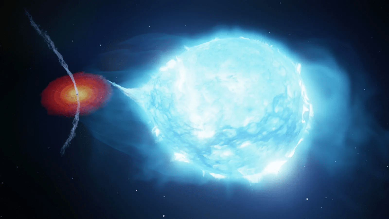 ‘Dancing’ jets erupting from a cannibalistic black hole have the power of 10,000 suns