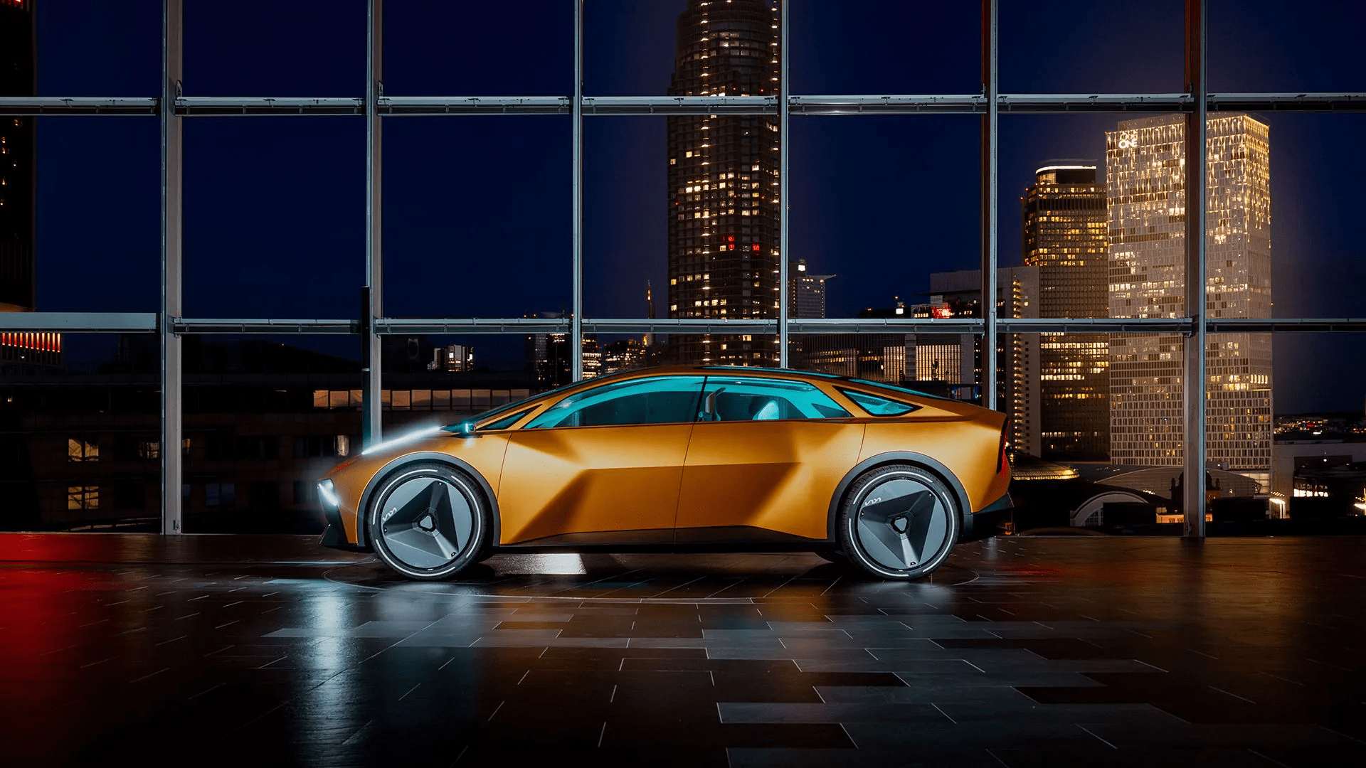 ‘EVs have to be fun’: Kia lifts the lid on its wild Vision Meta Turismo concept that uses a joystick as a gear shifter