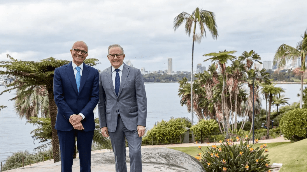 Microsoft CEO Now Selling “Microslop” To The Australian Government & Albanese Is Lapping It Up
