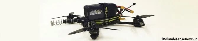 Indian Robotics Solution Delivers 150+ Indigenous Chetak Kamikaze FPV Drones To Indian Army