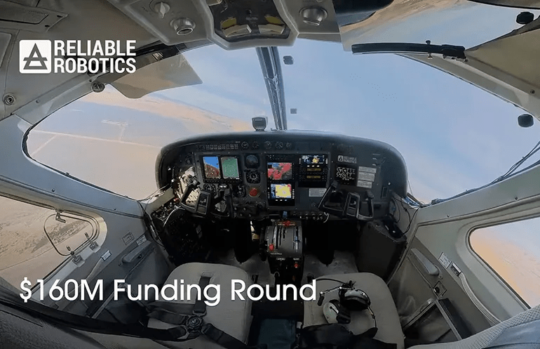 Reliable Robotics raises funding for fully automated aircraft