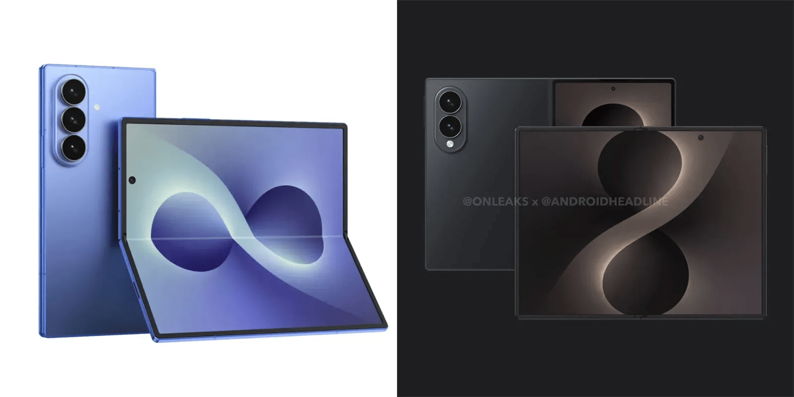 Galaxy Z Fold 8 ‘Wide’ shows off its new form factor in side-by-side leak