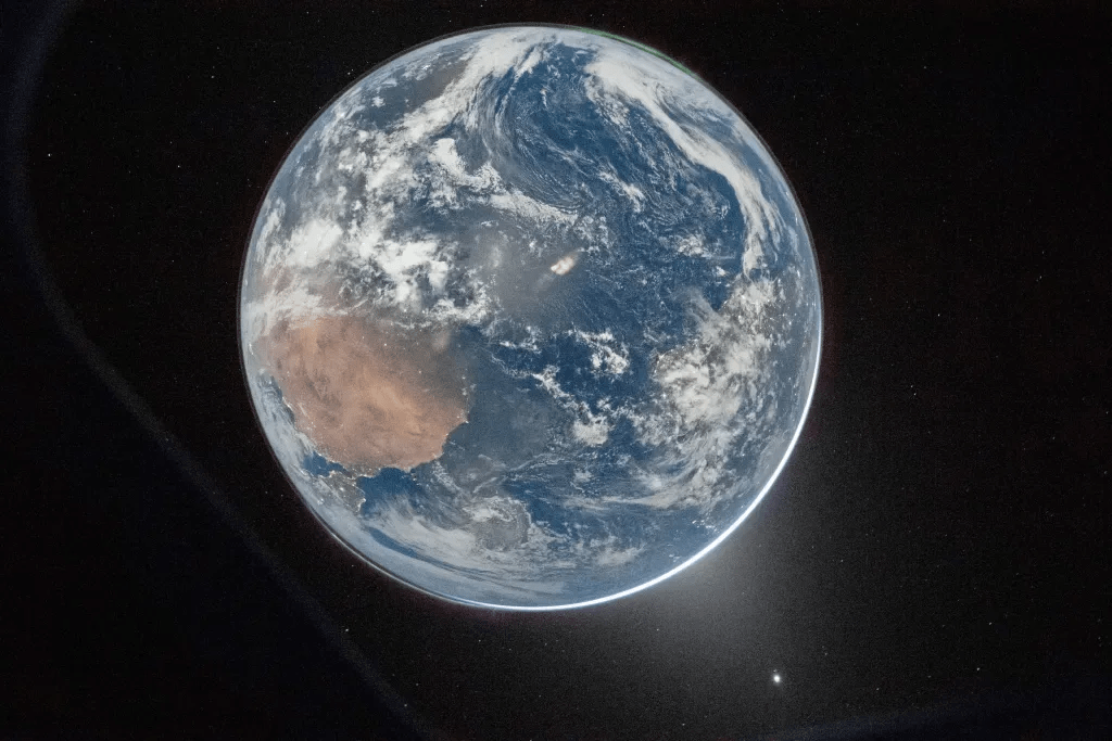 Artemis 2 in good shape cruising towards the moon