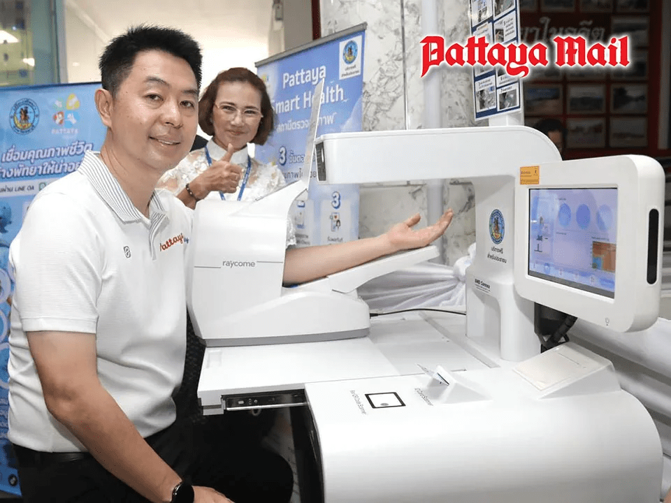 Pattaya launches 5-minute AI health check stations in push toward Smart Health City