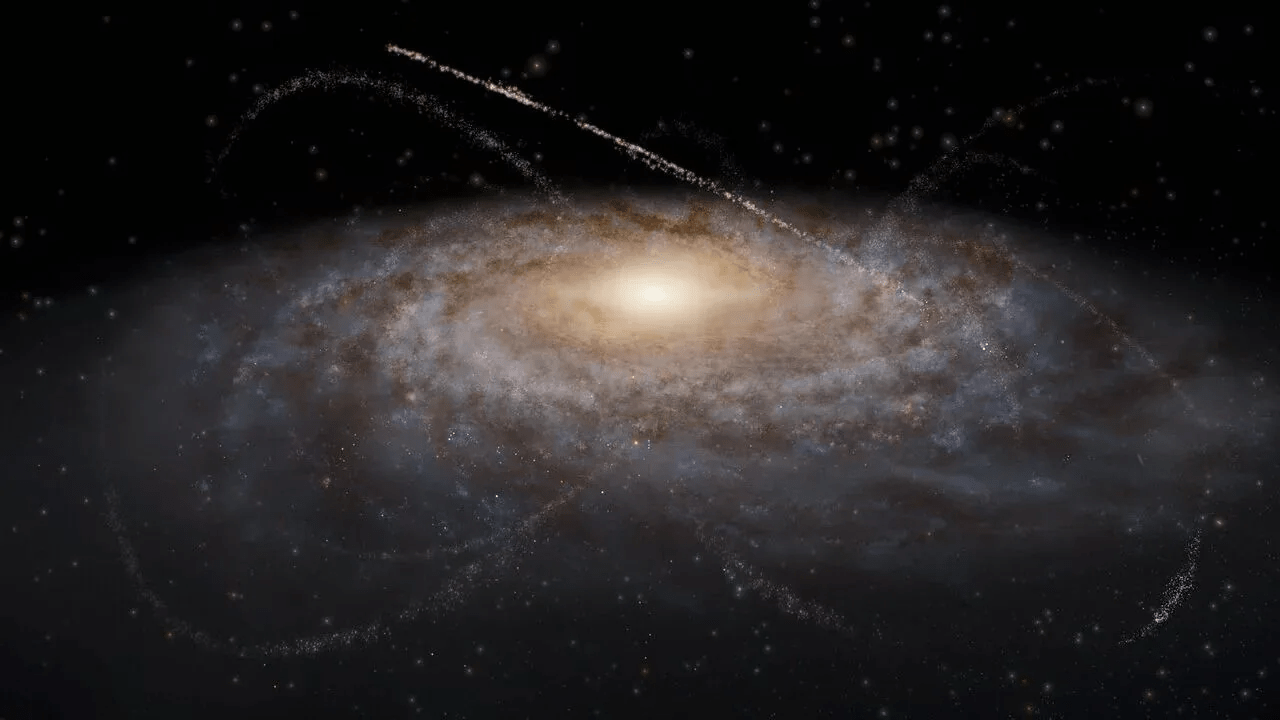 Dozens of hidden star streams found in the outskirts of our Milky Way galaxy