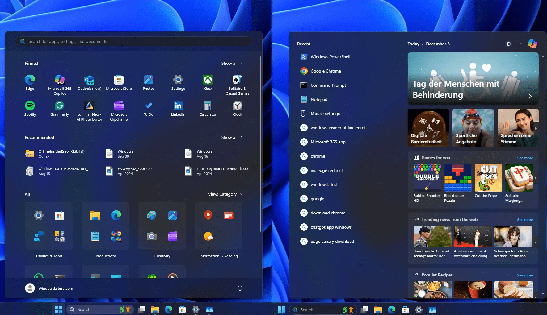 Microsoft wants Windows 11 Start menu to feel more predictable when you press Win and type