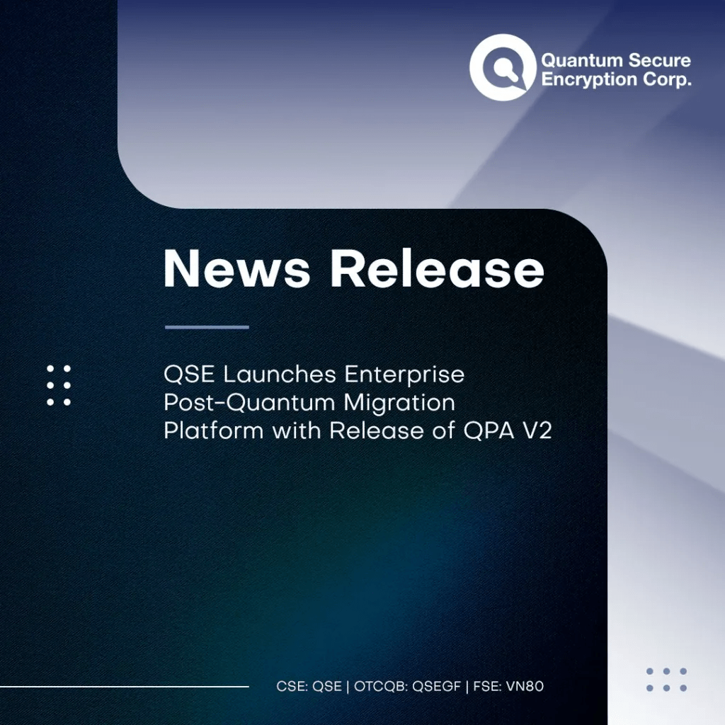 QSE Launches Enterprise Post-Quantum Migration Platform with QPA v2 Release
