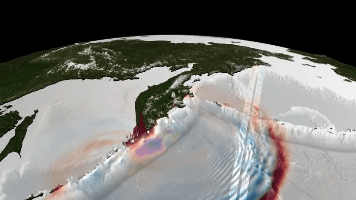 A satellite just captured images of a tsunami being born. Here’s why that’s a big deal