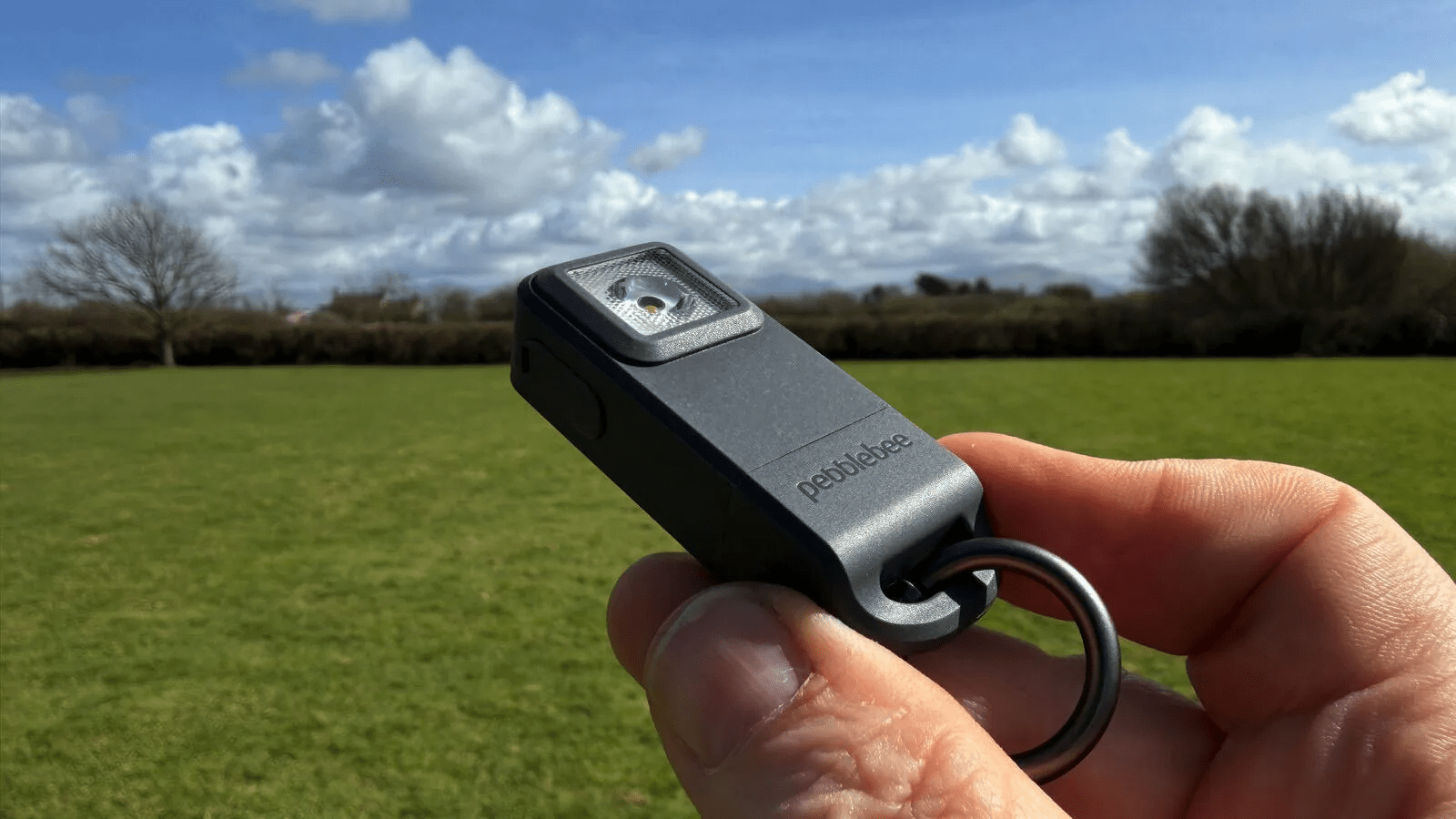 Pebblebee Halo vs. AirTag: One of these trackers has a 130dB siren and strobe light