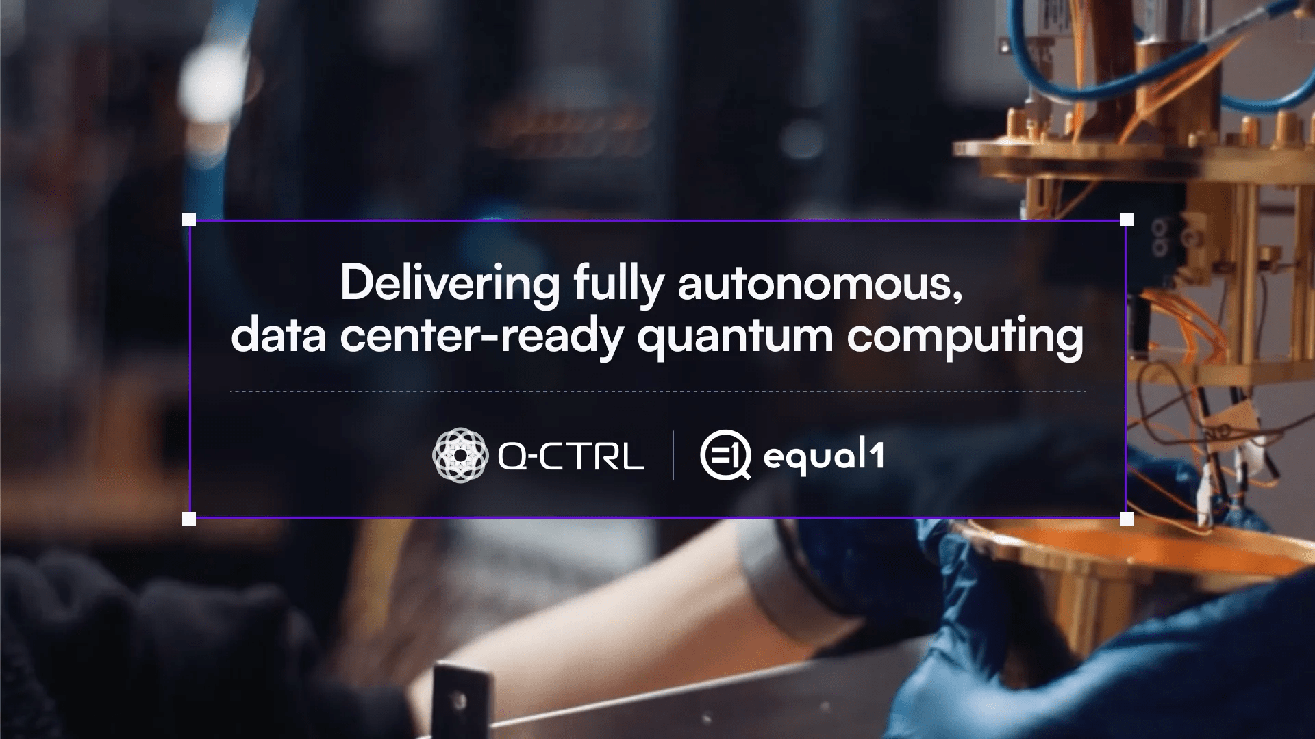 Equal1 and Q-CTRL Integrate Autonomous Calibration for Silicon Quantum Systems