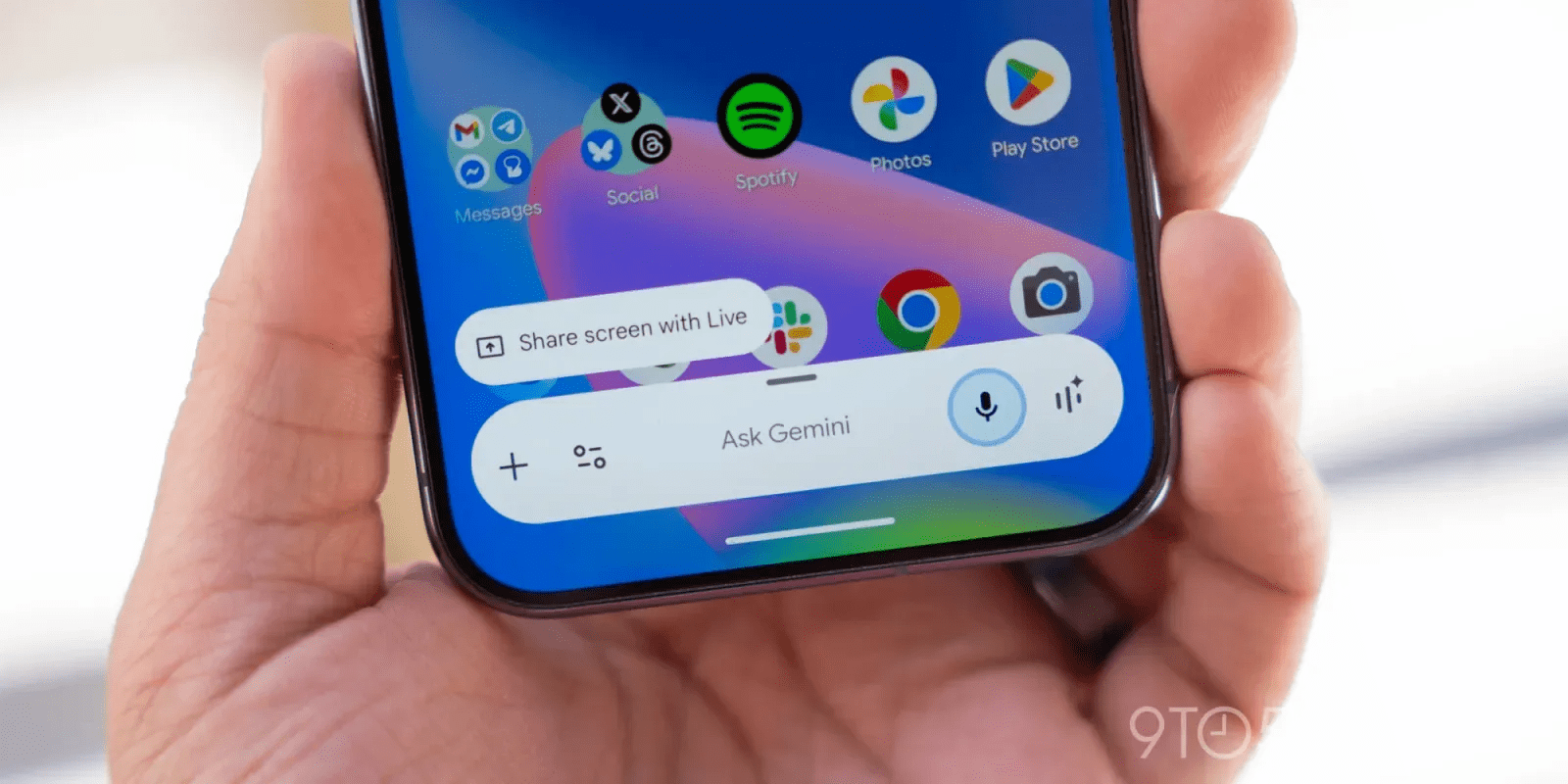 Gemini overlay on Android basically adds Circle to Search