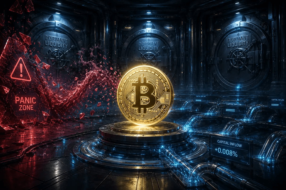 Bitcoin Exits ‘Panic Zone,’ But Capital Inflows Remain Weak