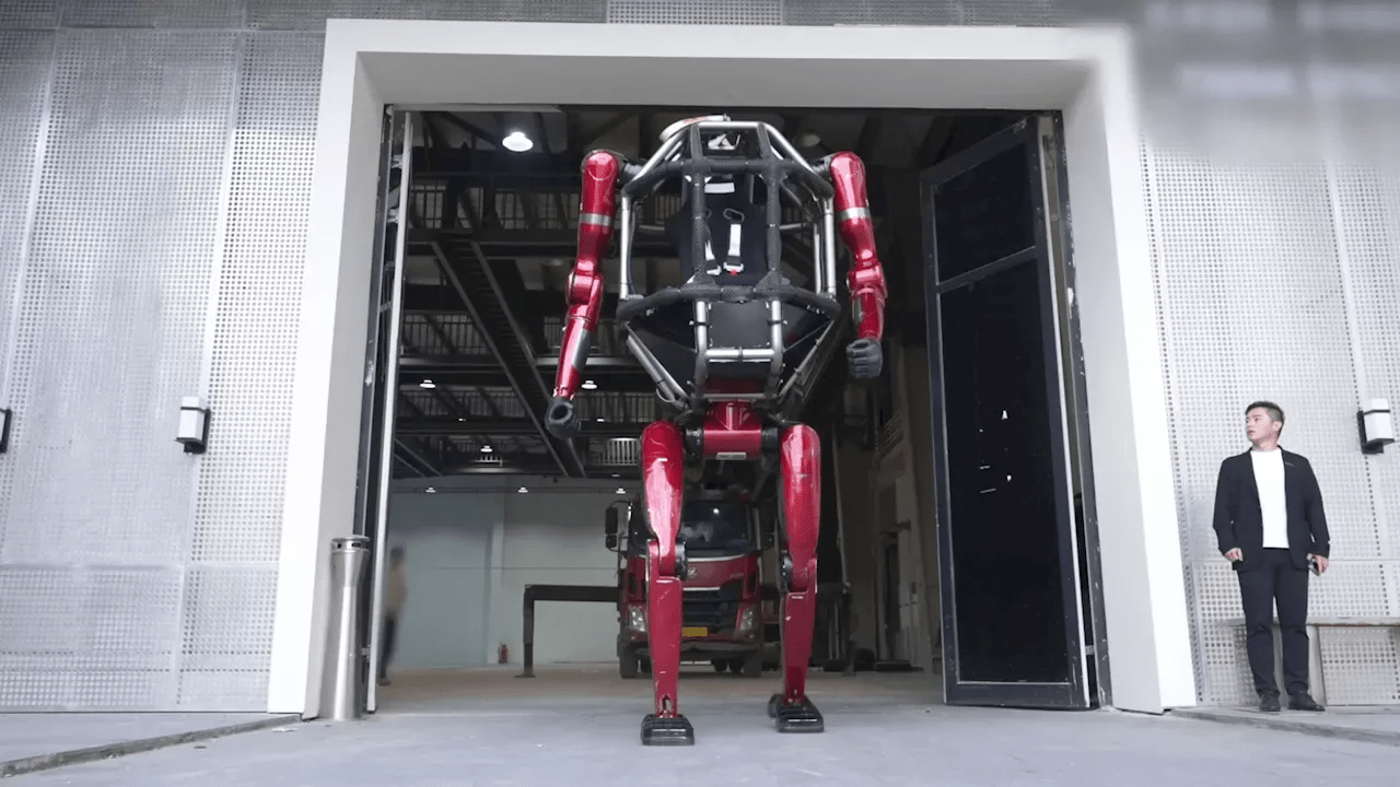 Unitree launches the world’s first production-ready manned mecha robot