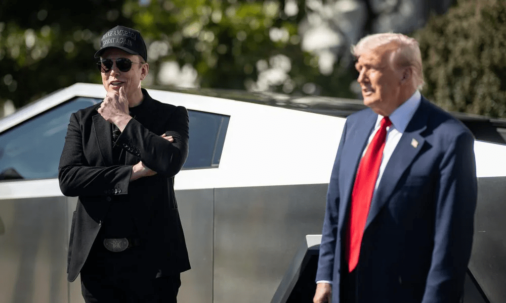 Elon Musk reveals how SpaceX is always on board Air Force One
