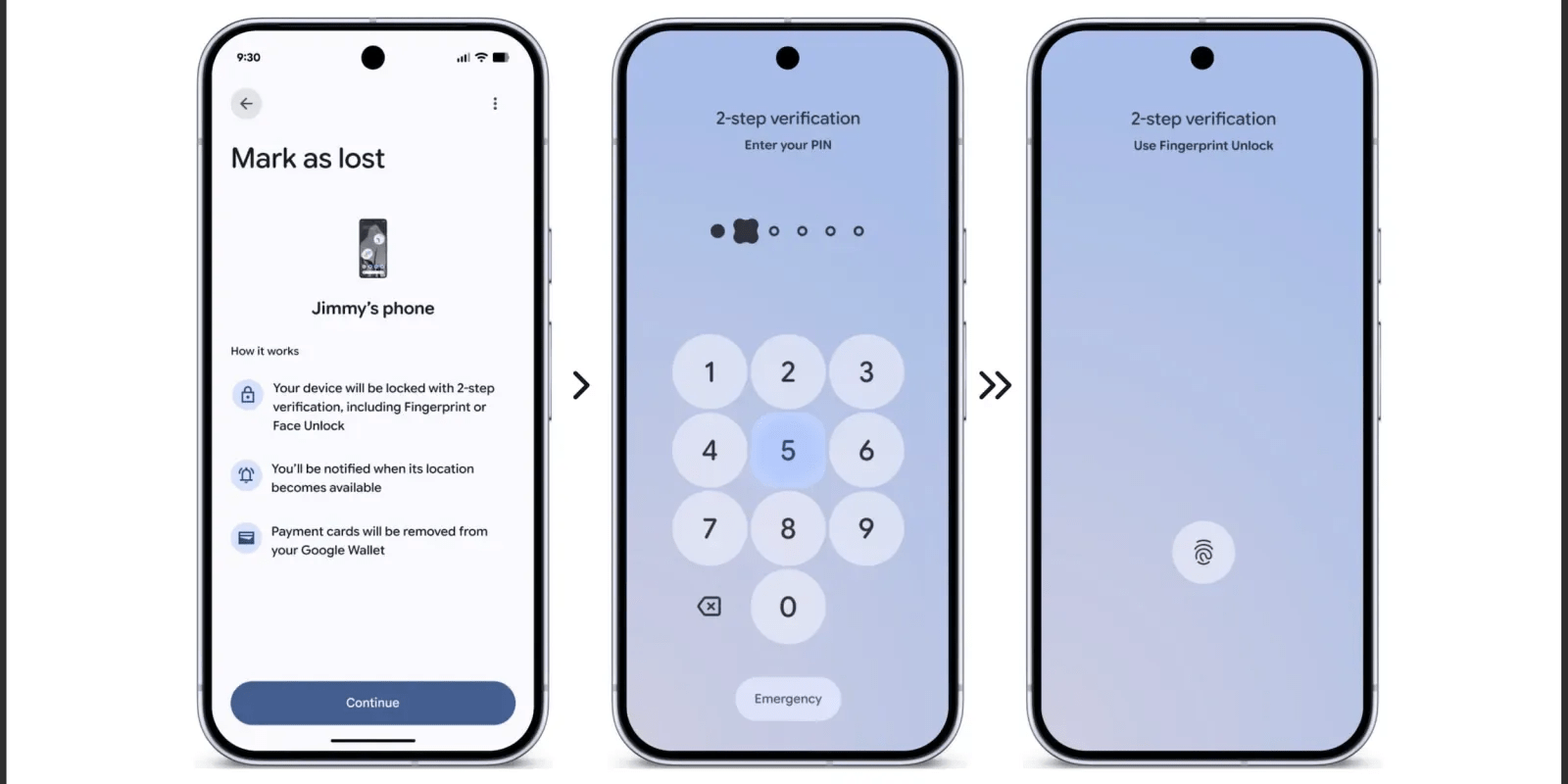 Find Hub ‘Mark as lost’ will require biometric unlock & hide Quick Settings, more
