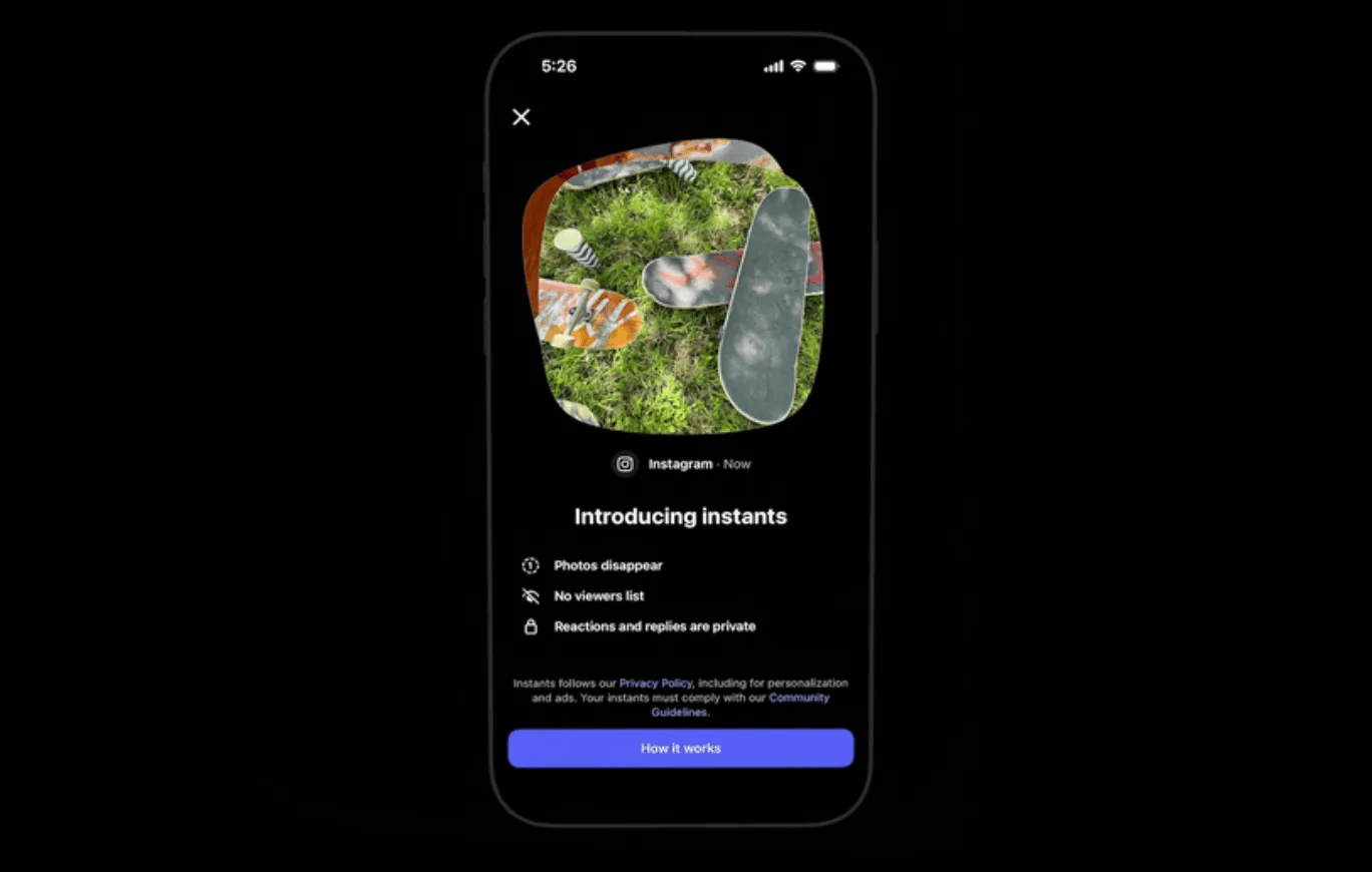Instagram’s new ‘Instants’ feature combines elements from Snapchat and BeReal | TechCrunch
