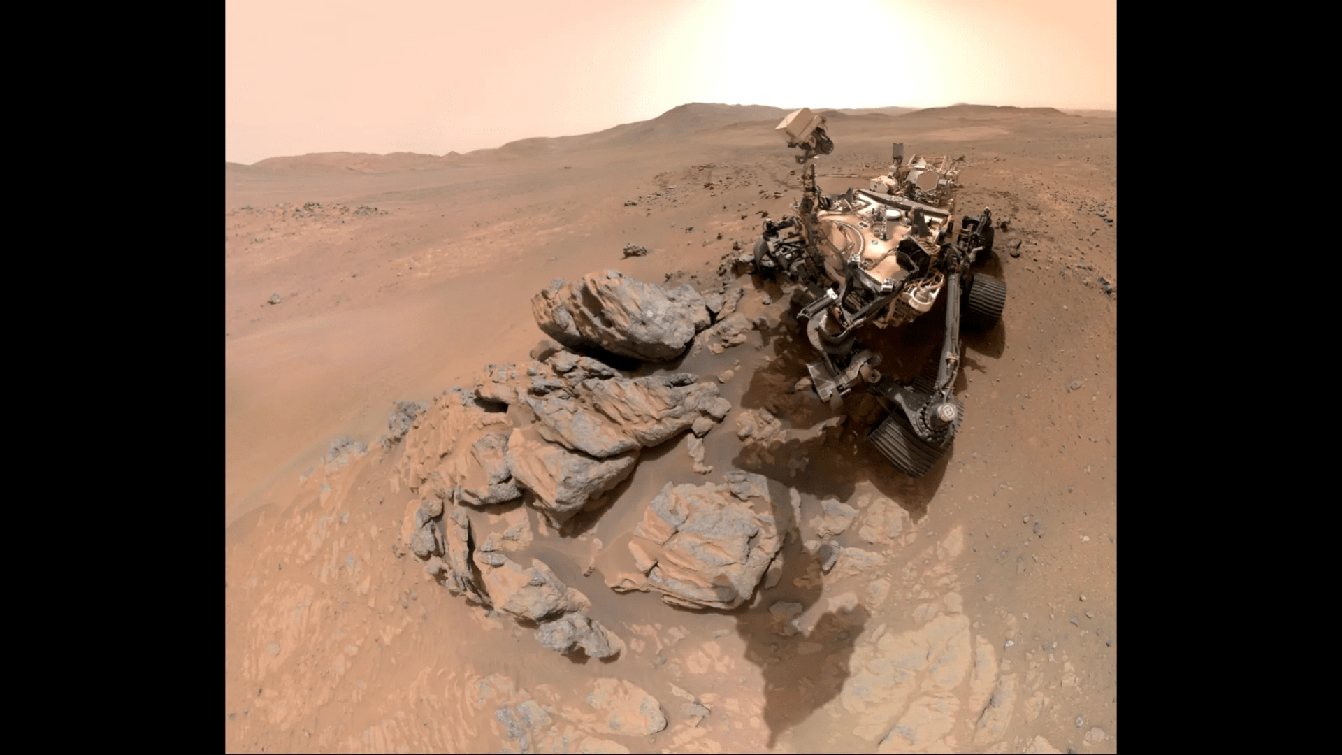 NASA’s Perseverance rover is positively glowing in its new selfie on Mars