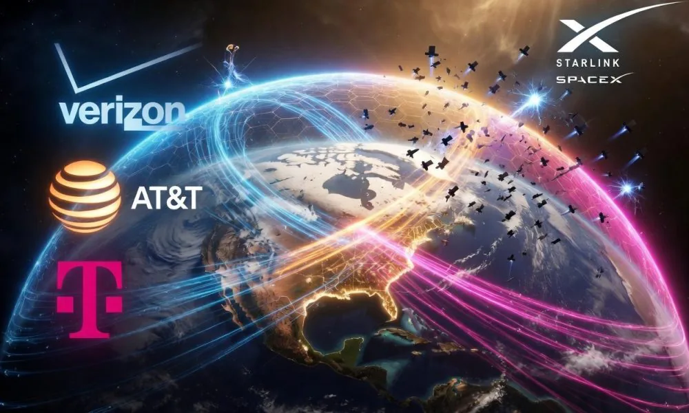 SpaceX just forced Verizon, AT&T and T-Mobile to team up for the first time in history