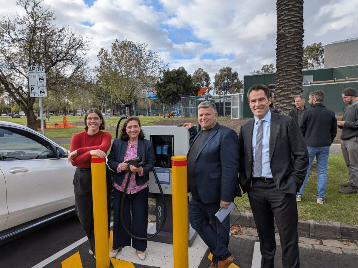 Yarra Energy Foundation brings community battery paired with EV chargers online in Australia