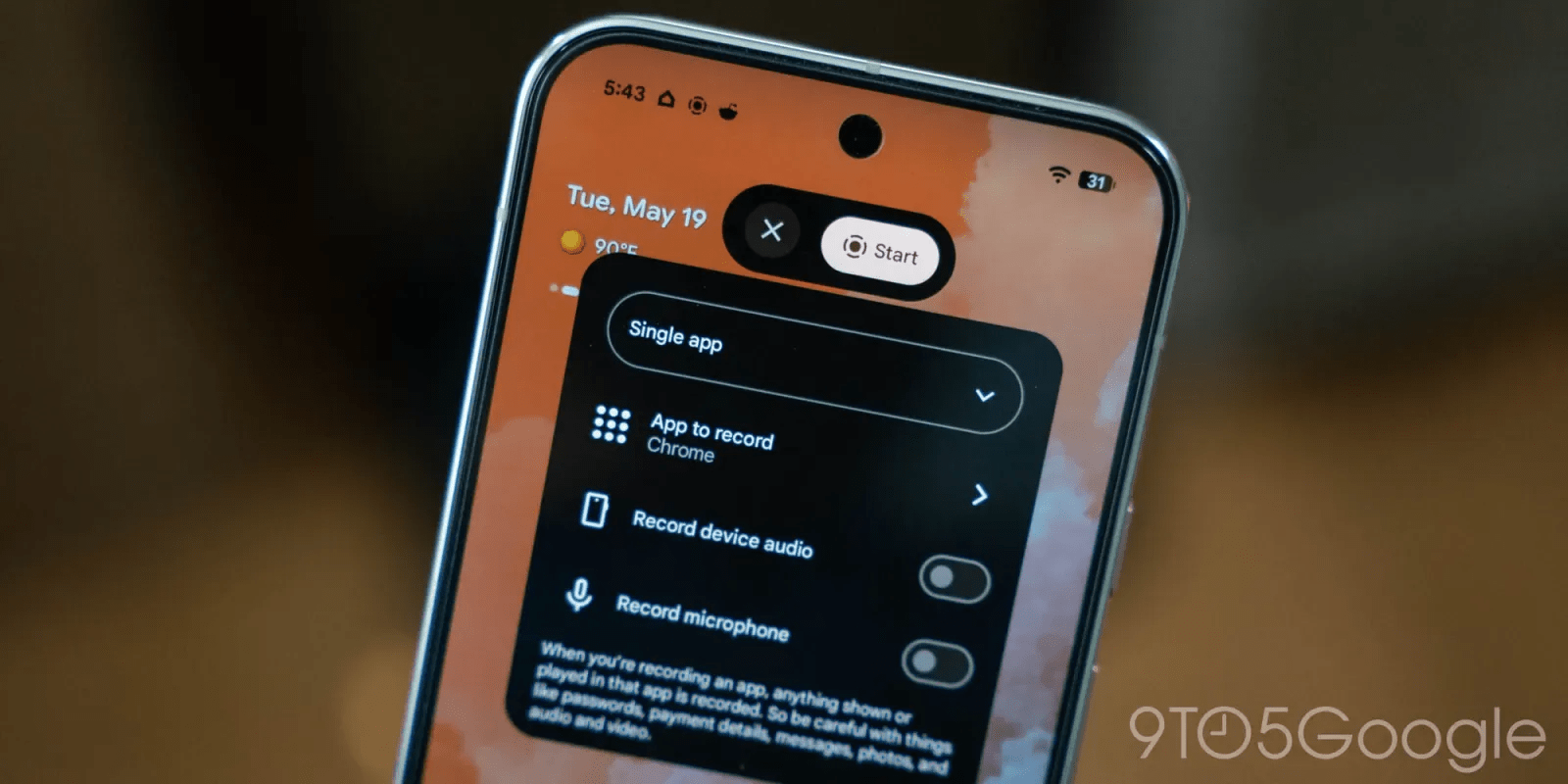Android 17 QPR1 Beta 3 now defaults screen recording to your last-used app