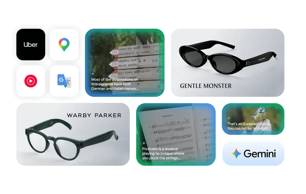 Google shows off first intelligent specs running Android XR