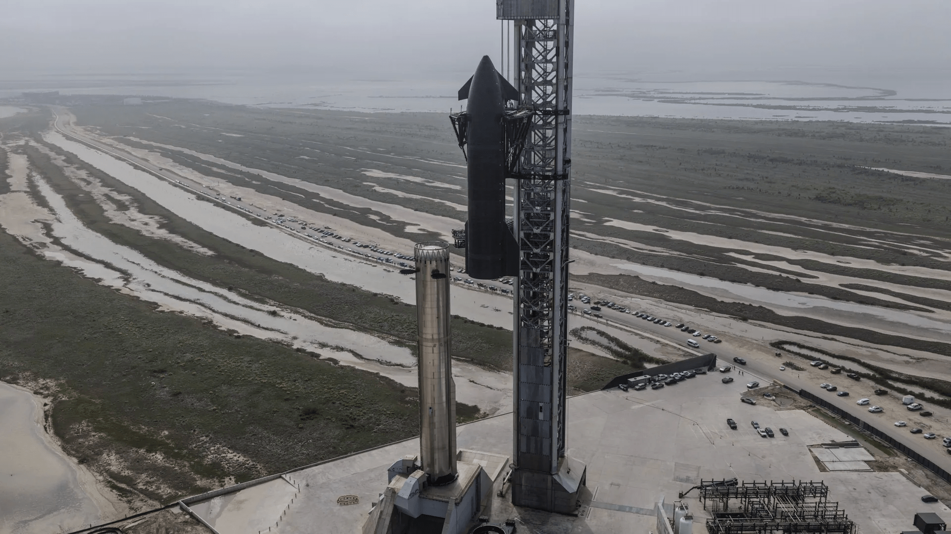 SpaceX stacks Starship V3 rocket, completes major fueling test ahead of debut launch