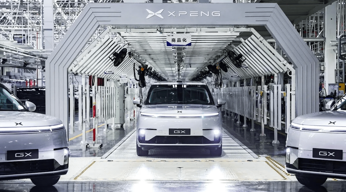 XPENG Starts Producing Robotaxis