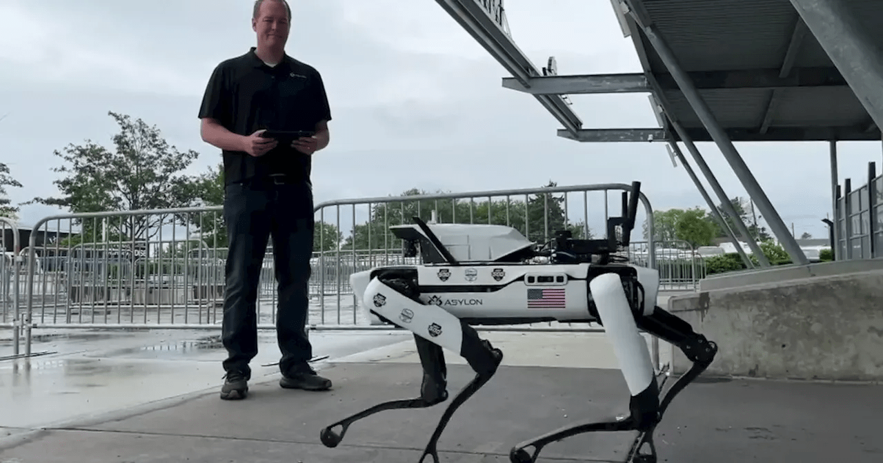 Robot security dog to provide extra layer of security at Indianapolis 500