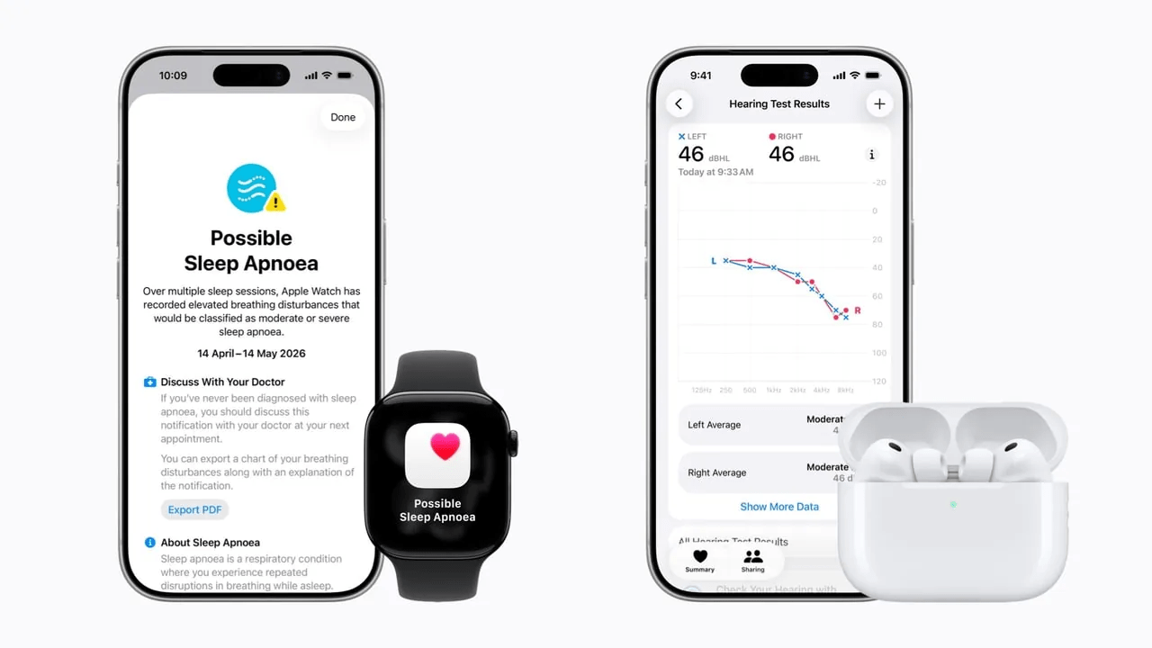 Apple Launches Sleep Apnea Notifications, Hearing Test Features in India