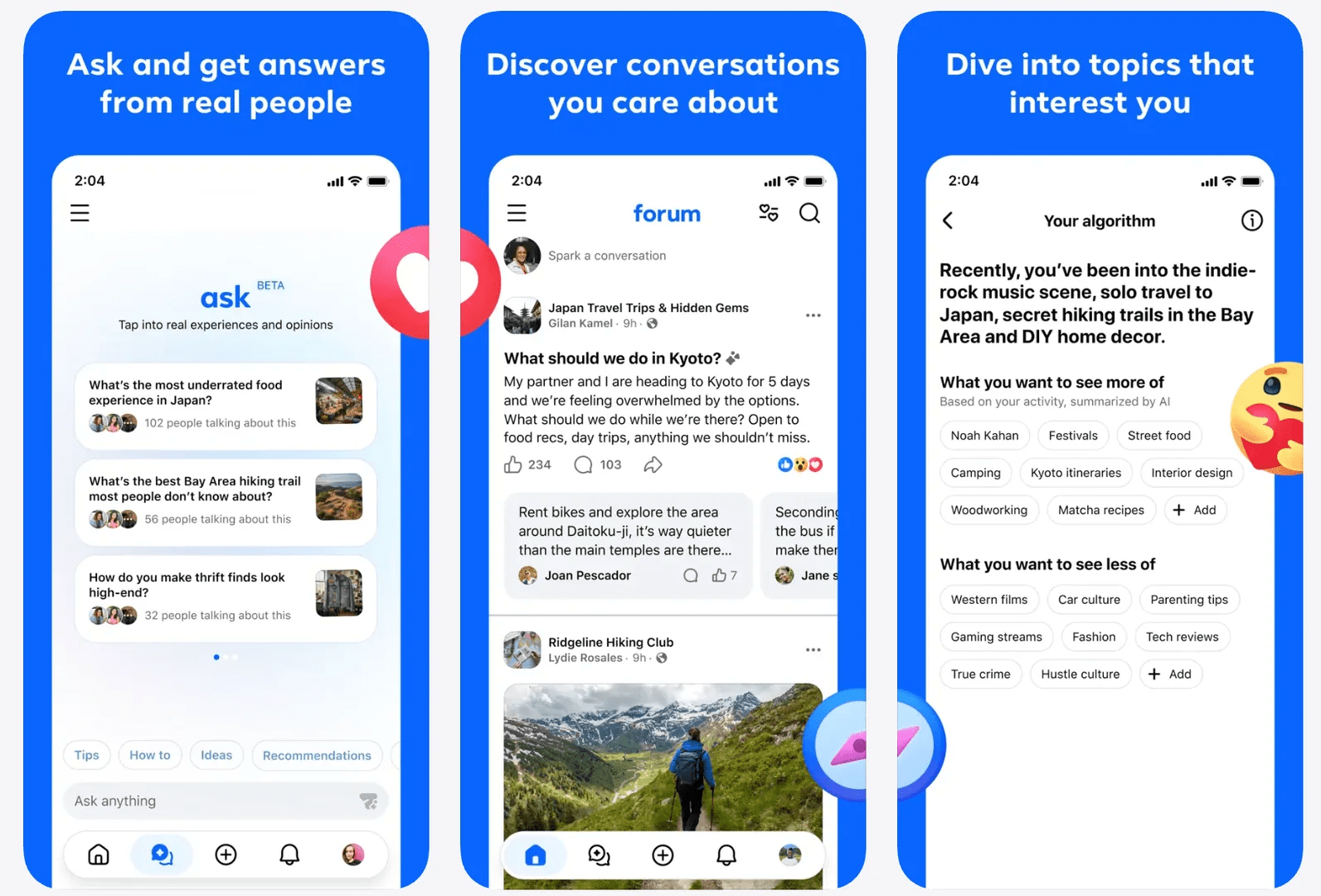 Meta quietly launches a new Reddit-like app called Forum