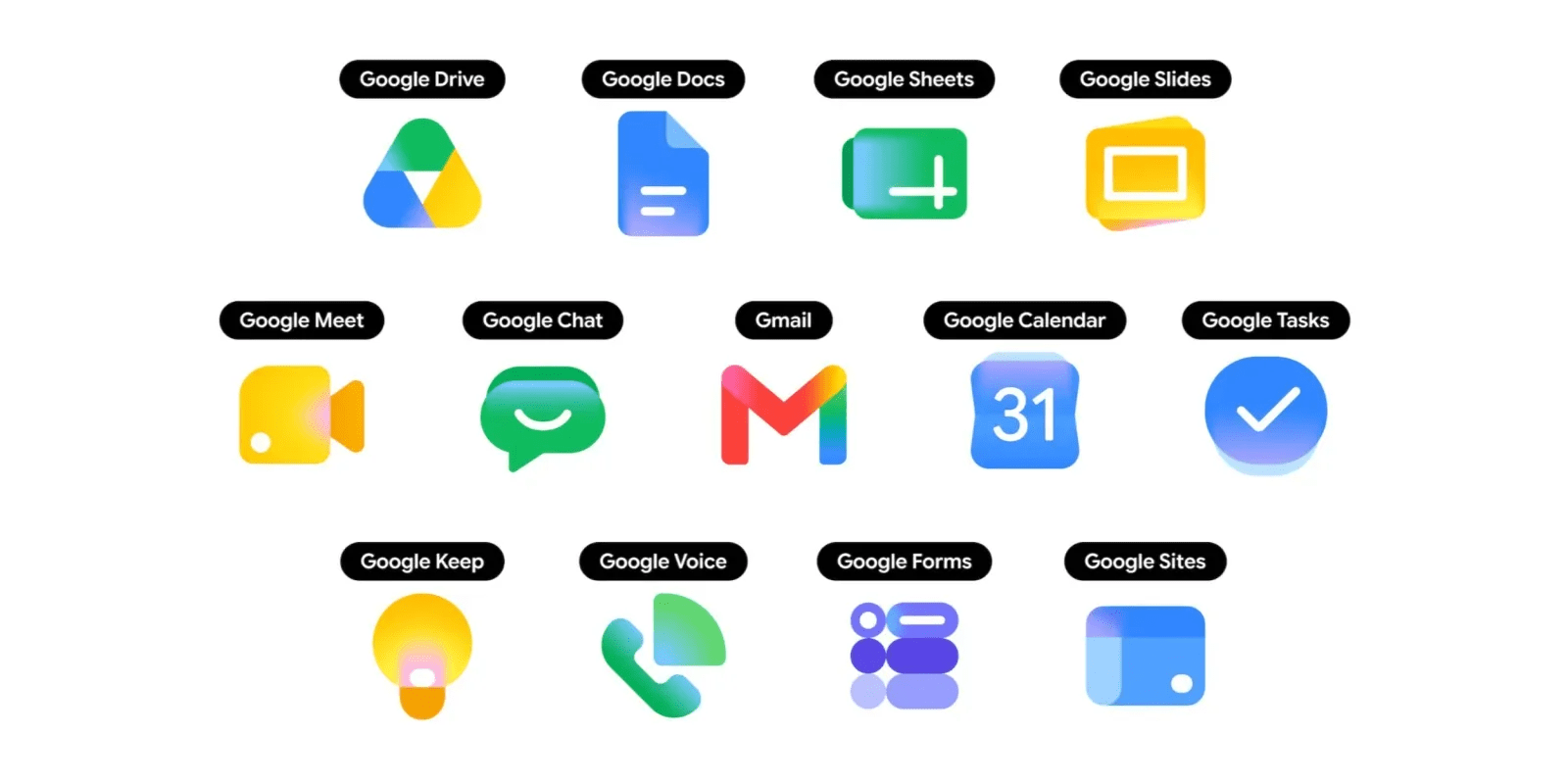 Gradient Google icon redesign rolling out on Android, iOS, & web [U]