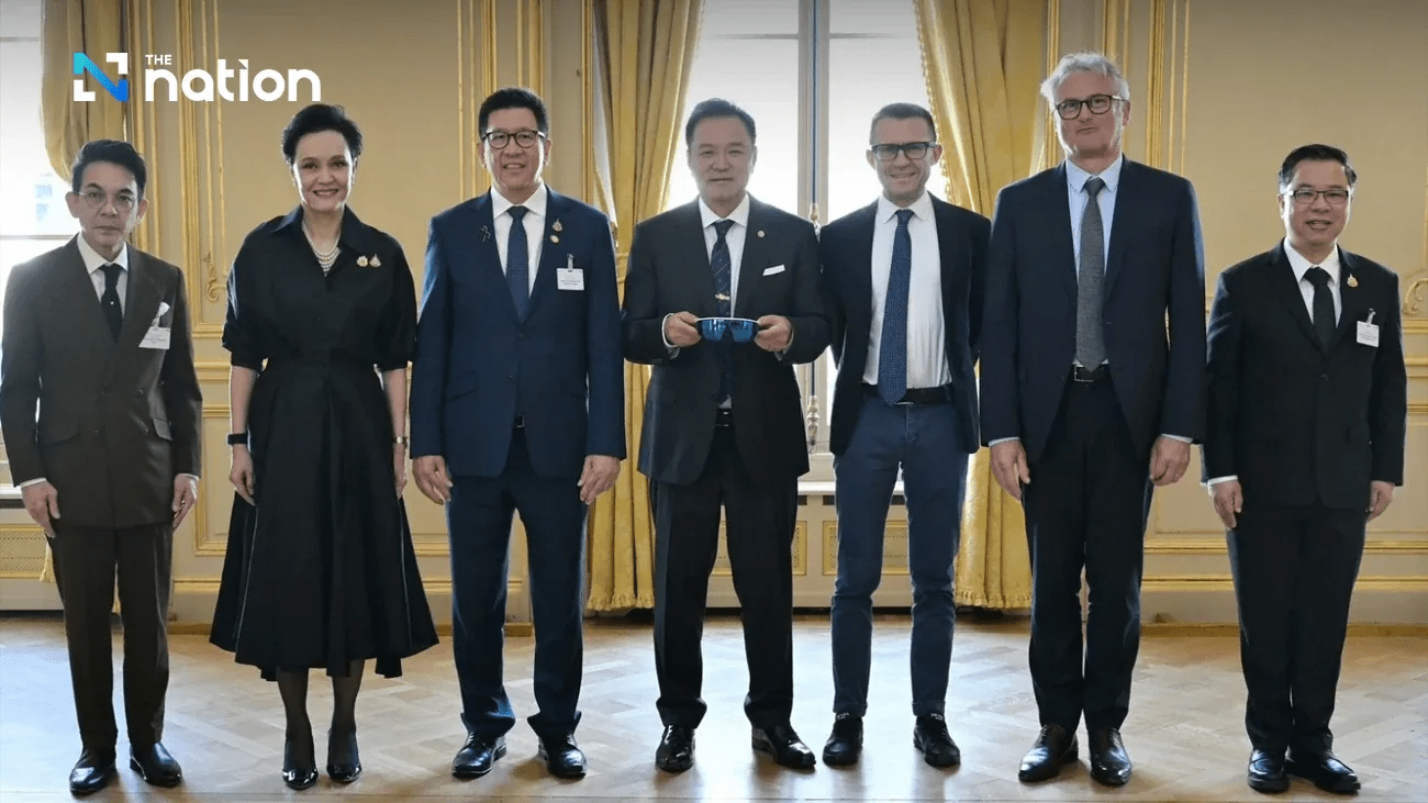 Thai PM meets French tech groups to boost strategic investment