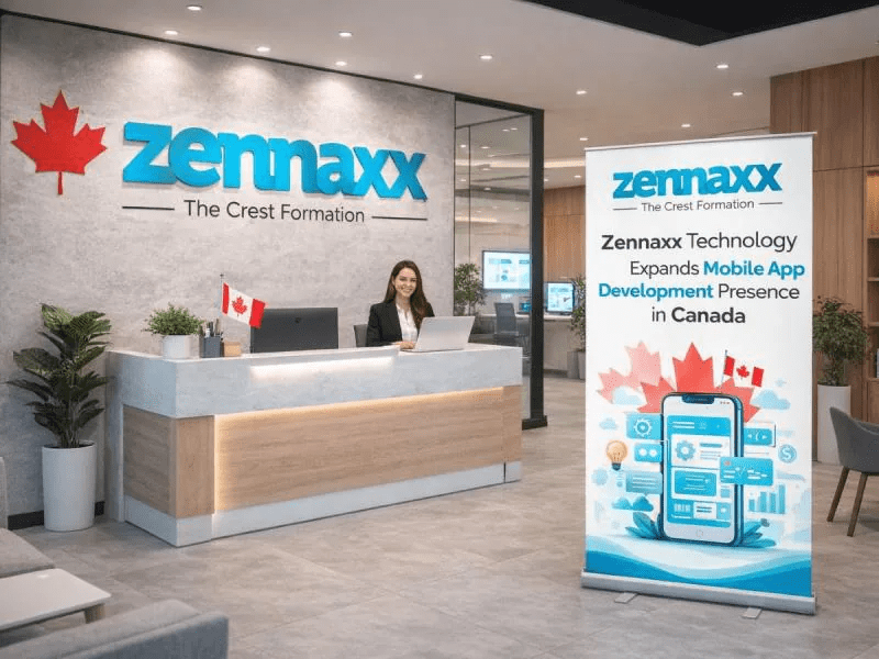 Zennaxx Technology Expands Mobile App Development Presence in Canada
