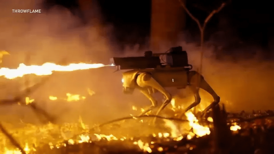 I-Team: Should NY ban robots from carrying flamethrowers and firearms?
