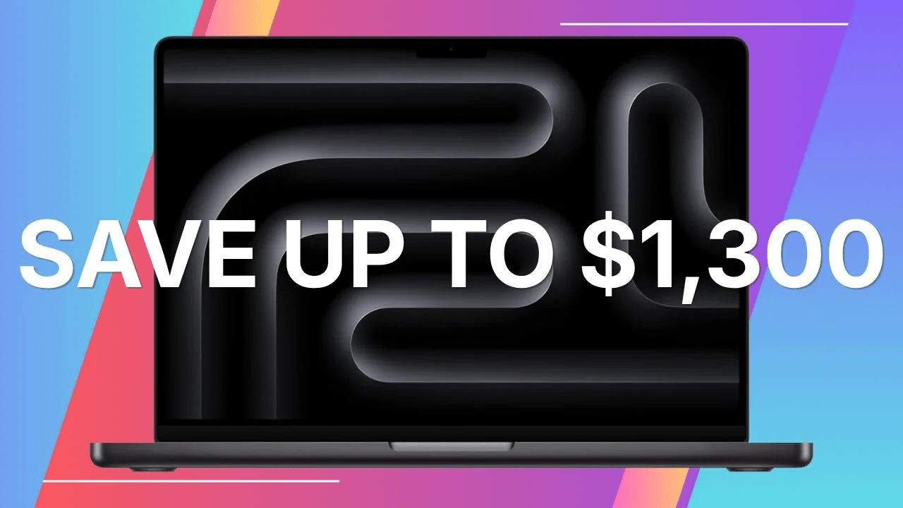 Save up to $1,300 on every 14-inch MacBook Pro M5 Pro and M5 Max