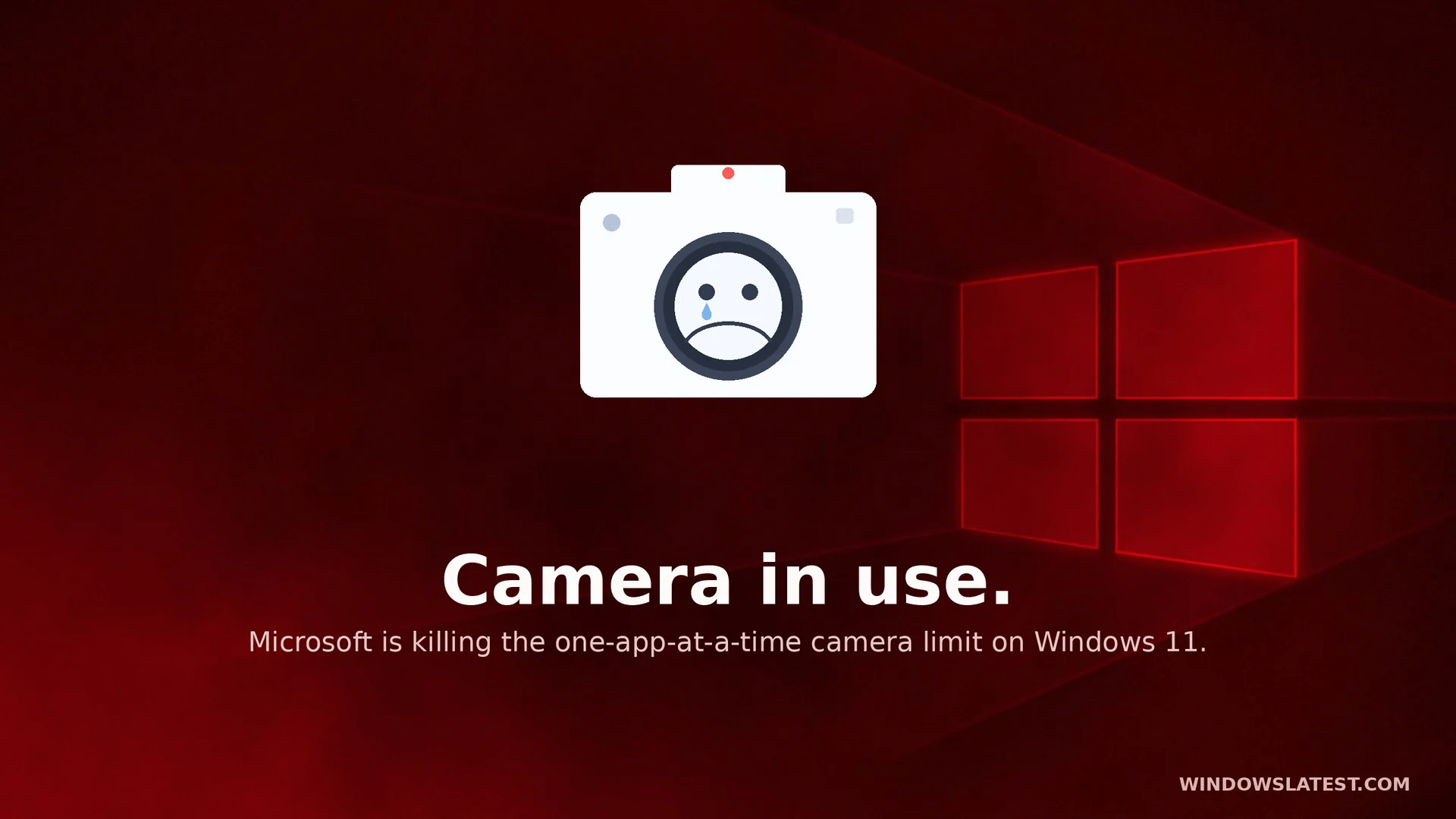 Microsoft is killing the one-app-at-a-time camera limit in Windows 11 with new Multi-App mode
