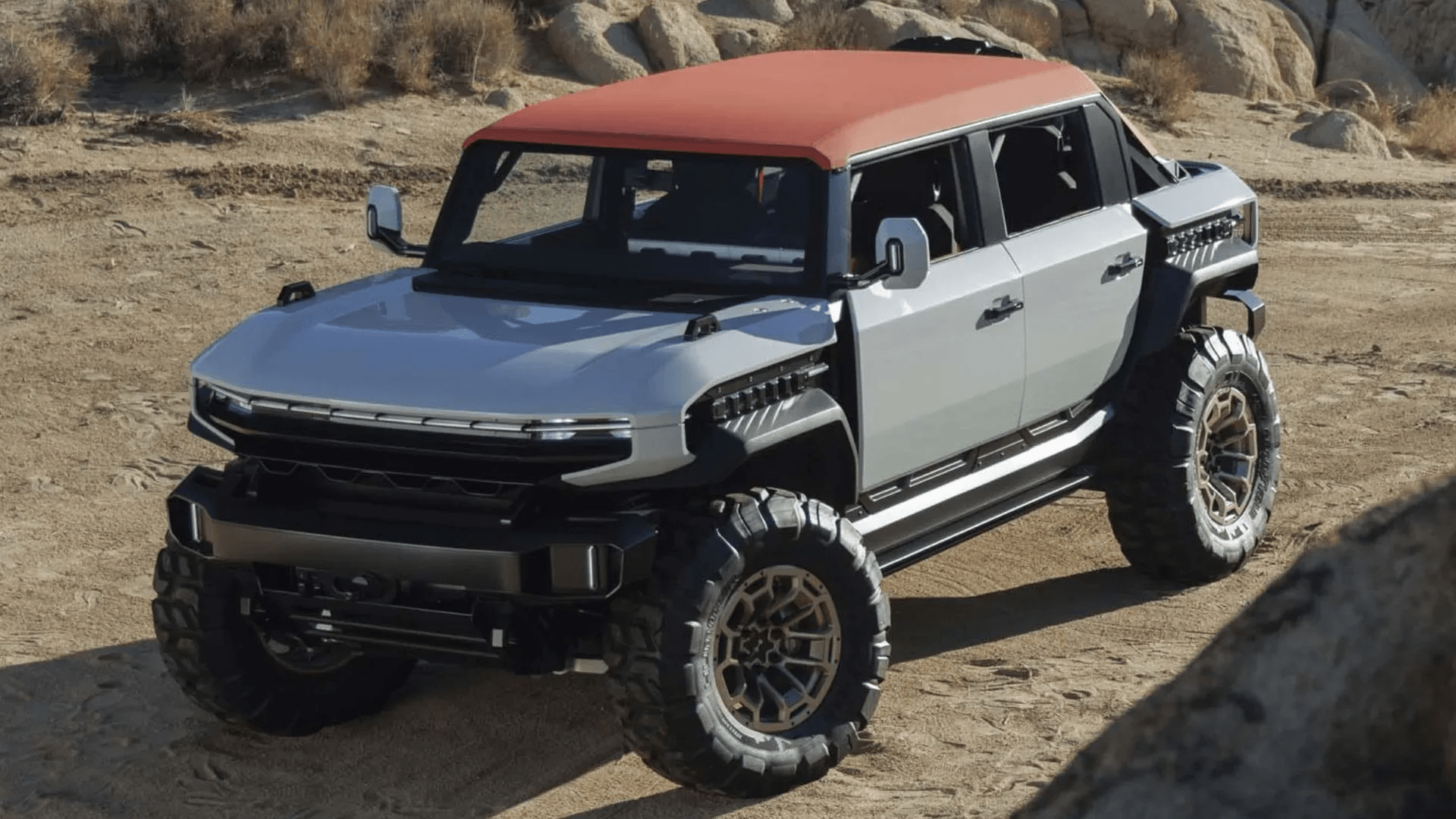 General Motors HUMMER concept features drone support, morse code