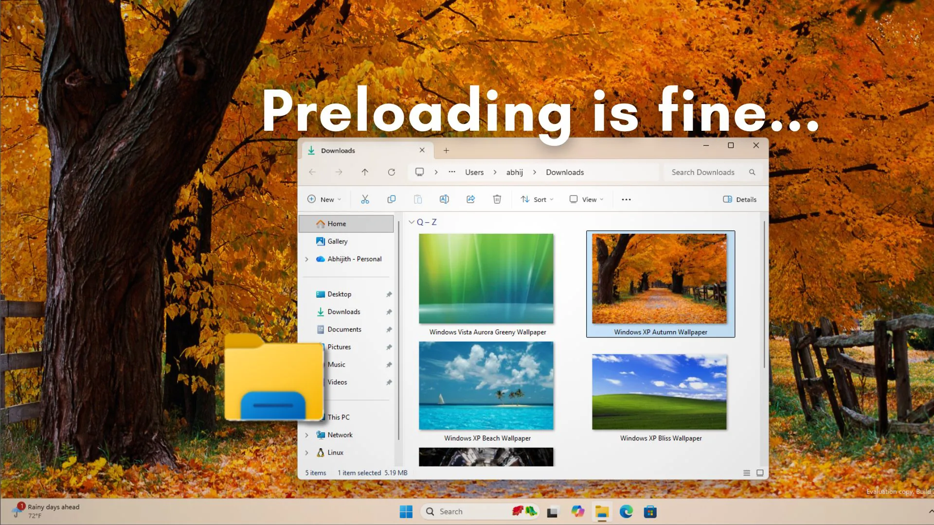 Microsoft confirms Windows 11’s File Explorer is sluggish, and preloading isn’t the only fix coming