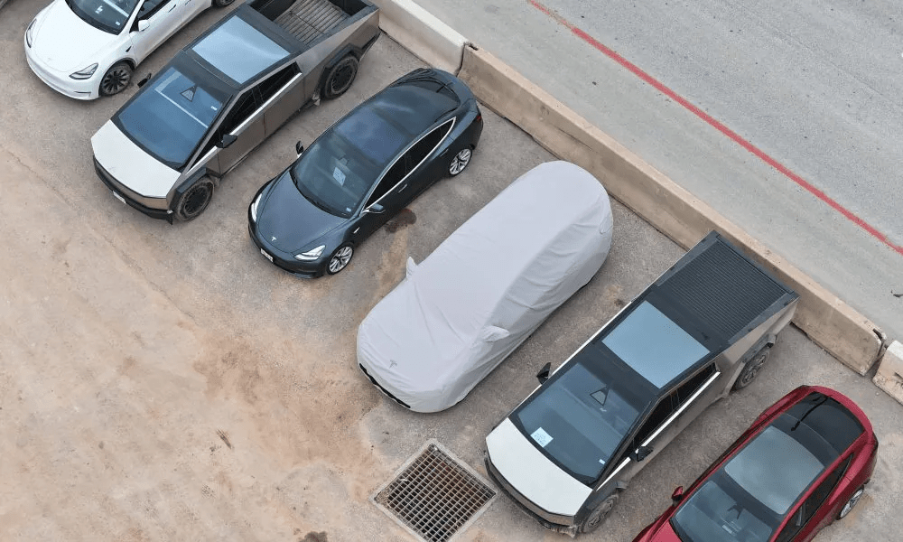 Tesla unveils mysterious prototype at Giga Texas: Is the Model Y L coming to America?