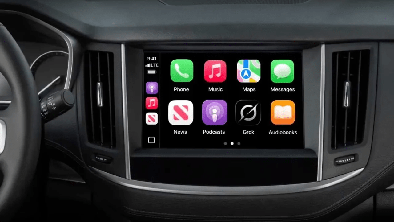 Grok Voice Mode Now Available on Apple CarPlay