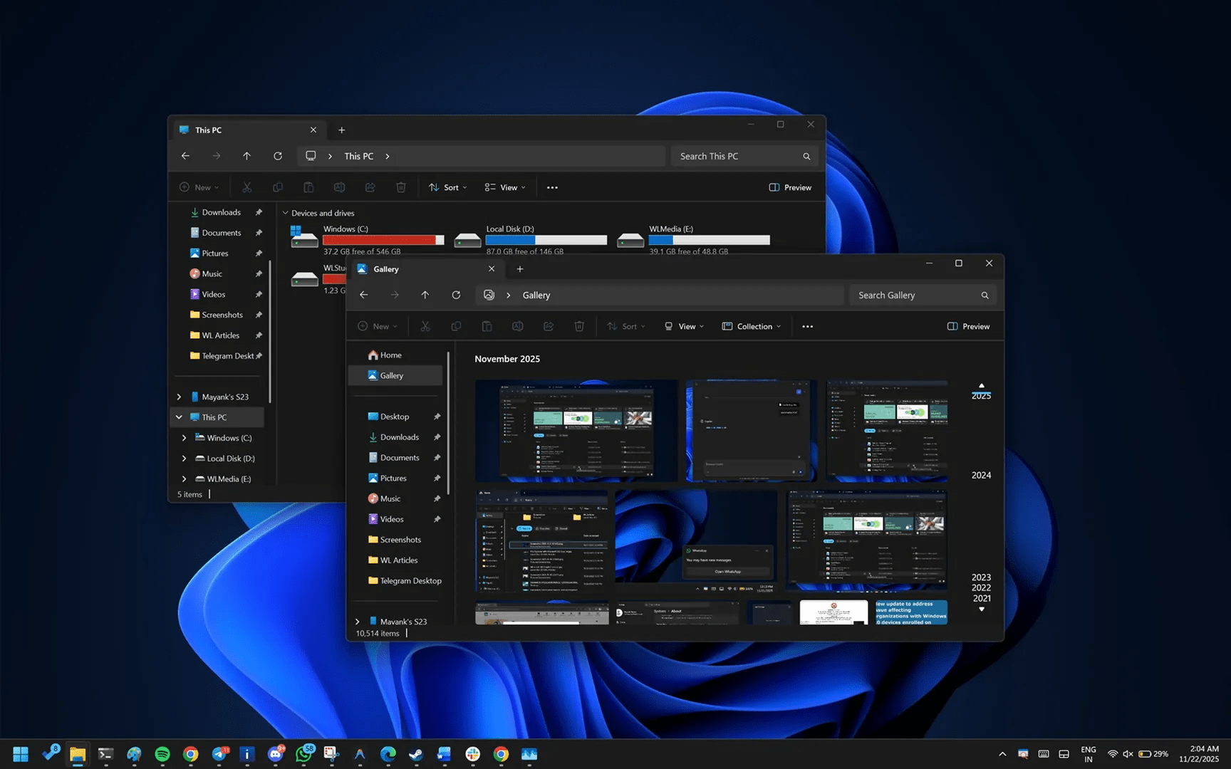 Microsoft brings Refresh & Print back to Windows 11 File Explorer right-click, plus readable file sizes for Details view