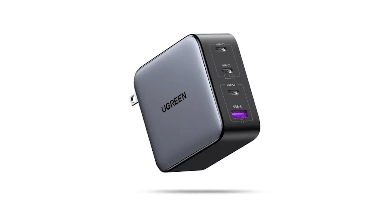 Amazon Offloads UGREEN’s 100W GaN USB-C Charger at 40% Off, a Foldable 4-Port Fast Power Adapter for Less