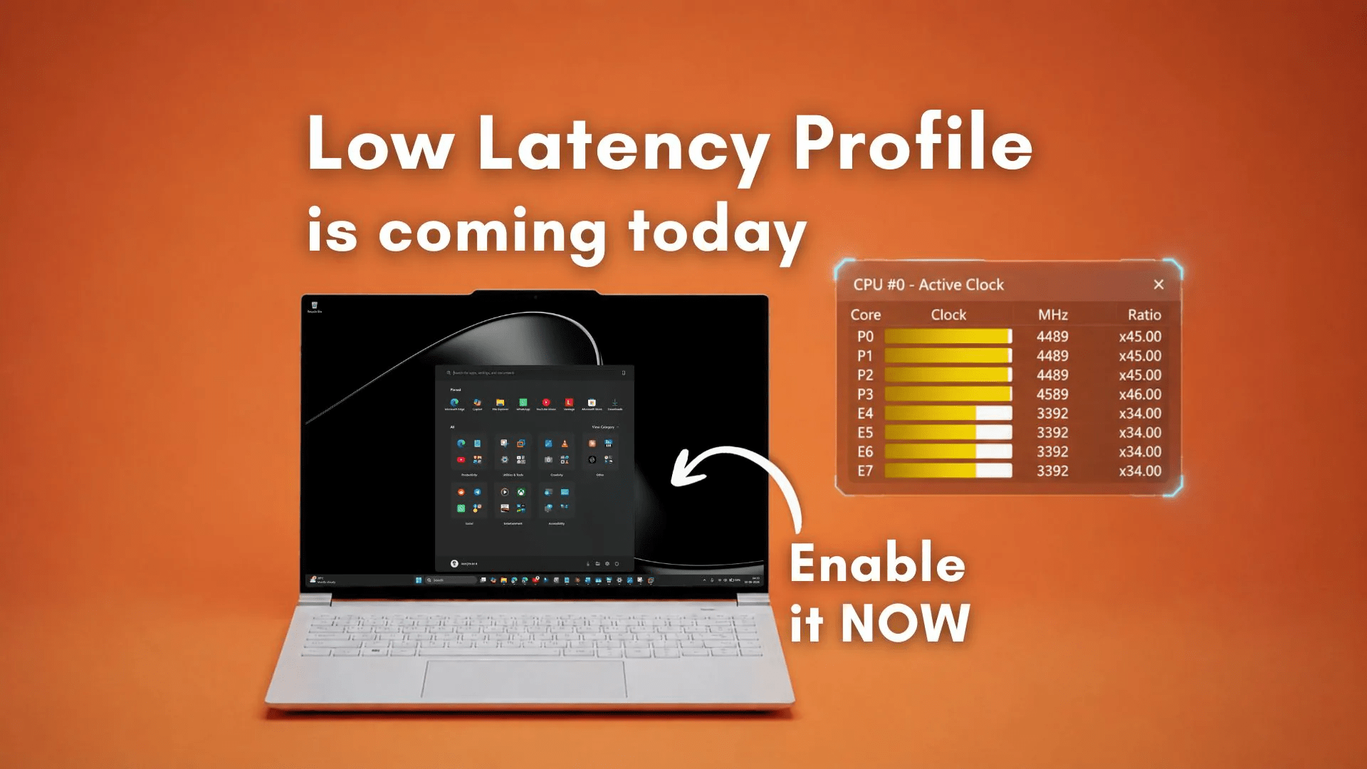 Windows 11’s CPU performance boost released today, enable it using these steps