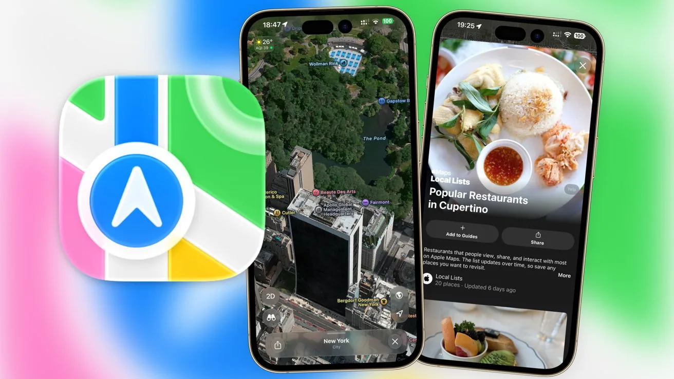 Pretty trees and Local Lists: Apple Maps gets a big upgrade in iOS 27