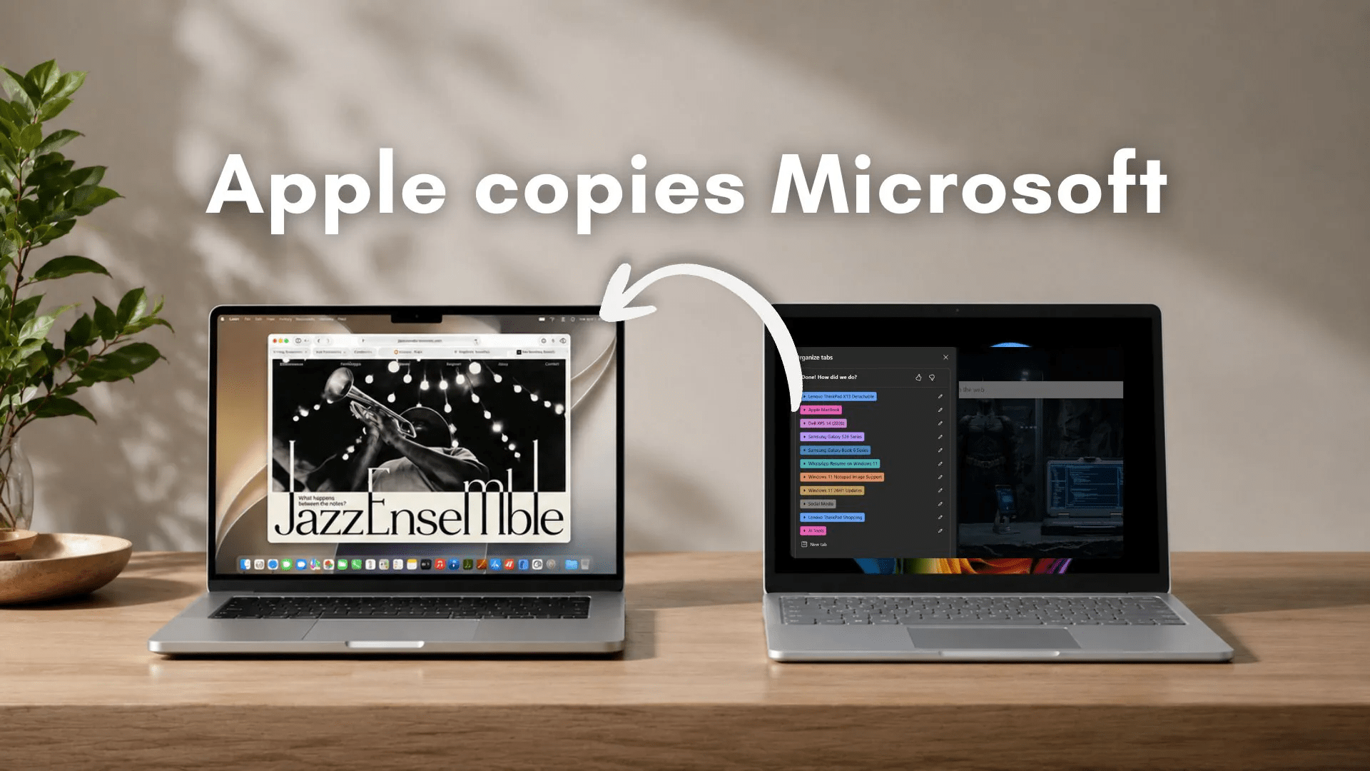 Apple just copied one of Microsoft Edge’s best features and called it Apple Intelligence