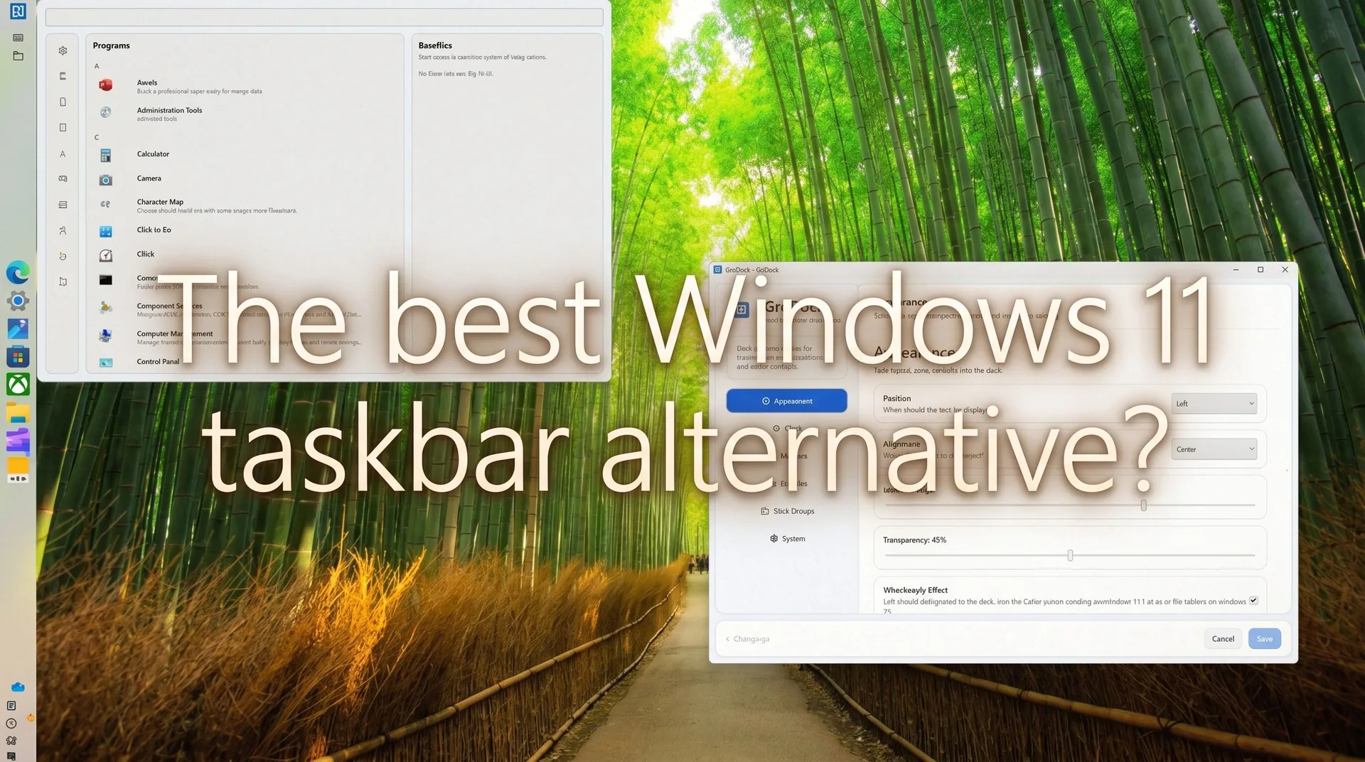 This Windows 11 taskbar alternative is my new favorite — GroDock is the ultimate desktop productivity tool with deep customization