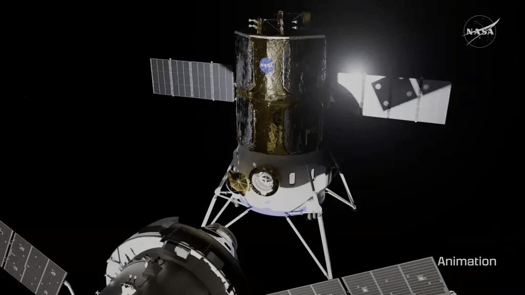 Revised Artemis lunar lander plans take shape