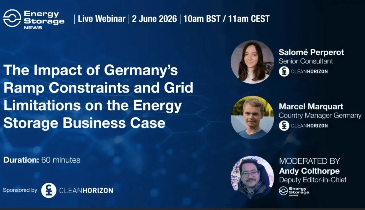 Germany’s ramp constraints, grid limitations and their impact on the energy storage business case