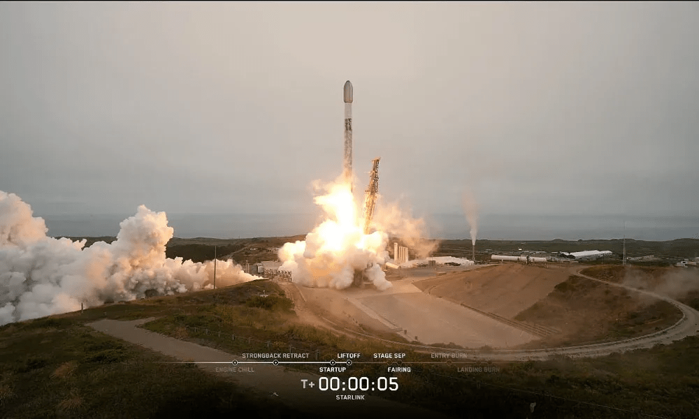 SpaceX soars with its first launch as a public company, marking a new era