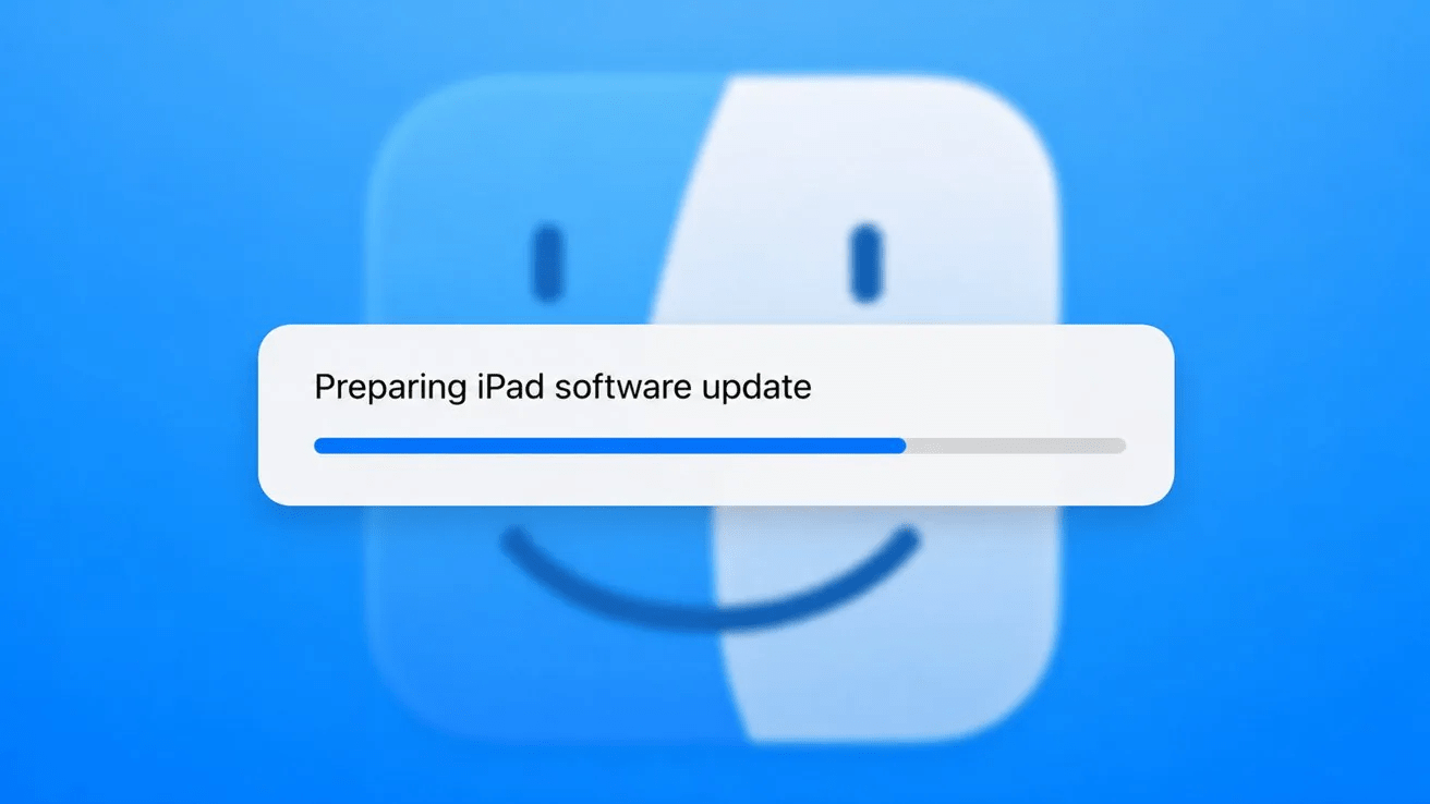 How to update an iPad through the Mac’s Finder when Software Update fails